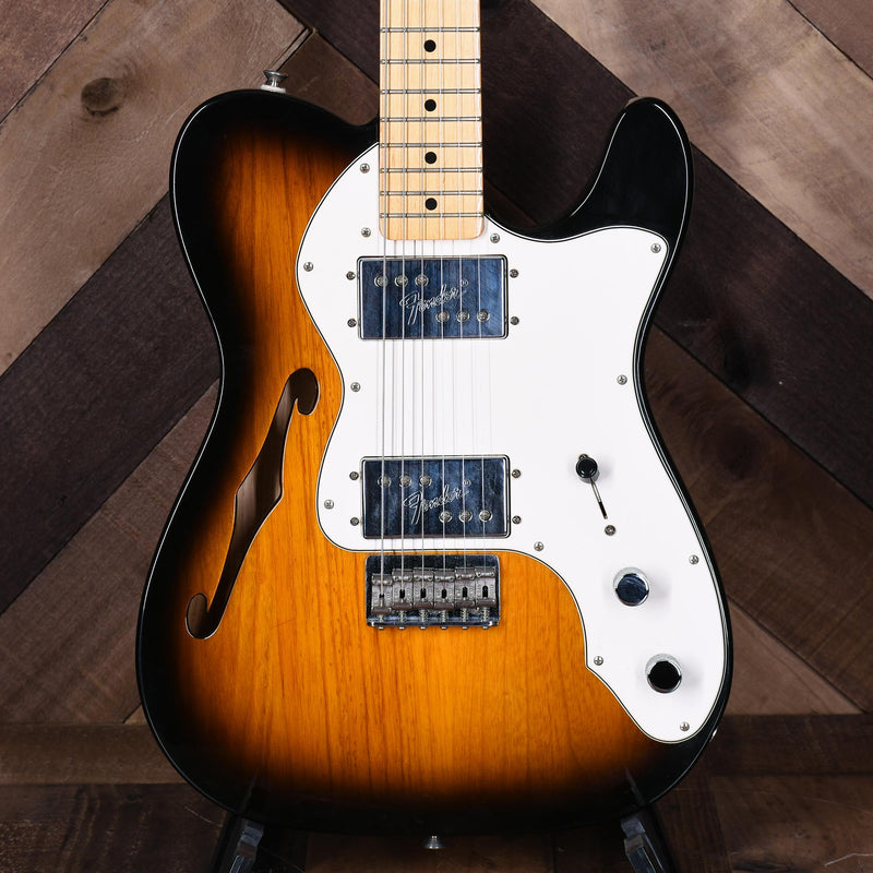 Fender 2008 '72 Thinline Telecaster Reissue Sunburst with Gigbag - Used