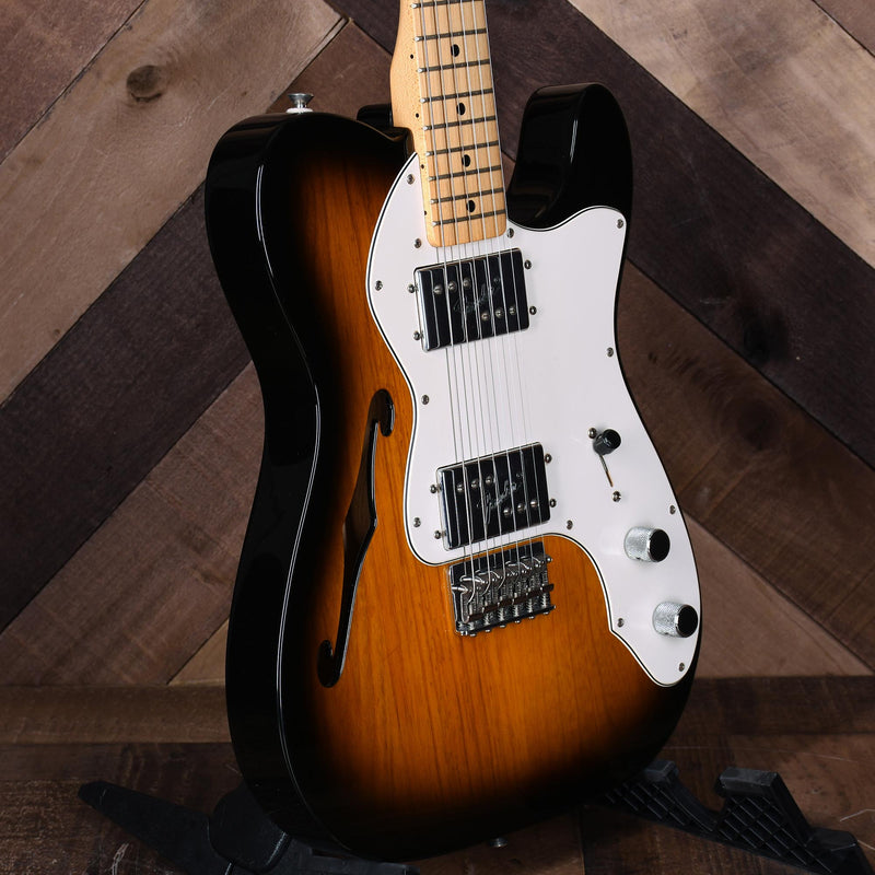 Fender 2008 '72 Thinline Telecaster Reissue Sunburst with Gigbag - Used