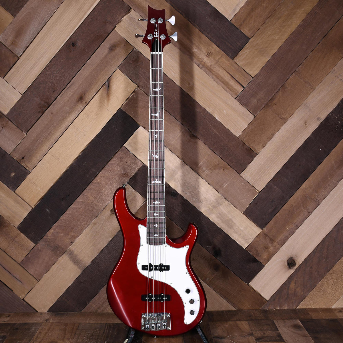 PRS 2014 SE Kestrel Bass Metallic Red with OGB - Used