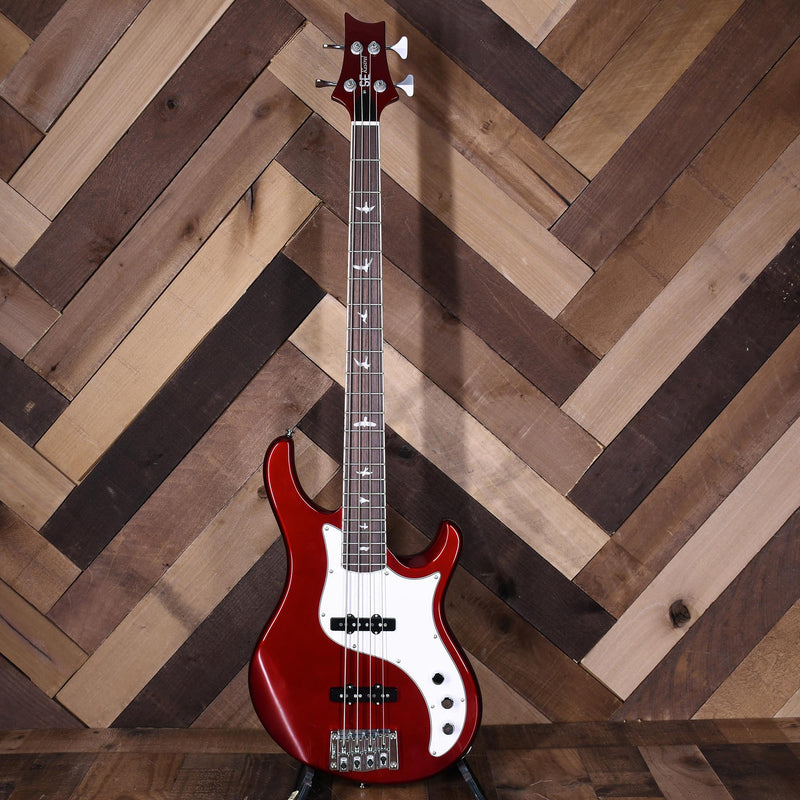 PRS 2014 SE Kestrel Bass Metallic Red with OGB - Used