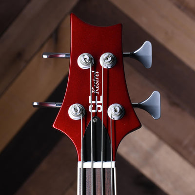 PRS 2014 SE Kestrel Bass Metallic Red with OGB - Used