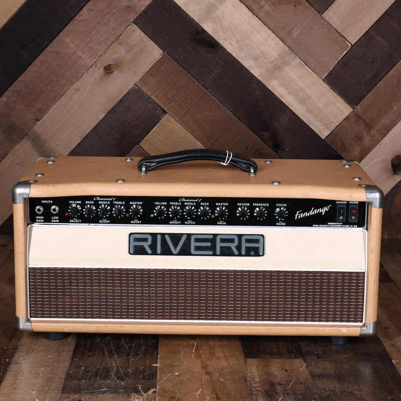 Rivera Fandango 55W Head Brown Tolex With Footswitch - Used