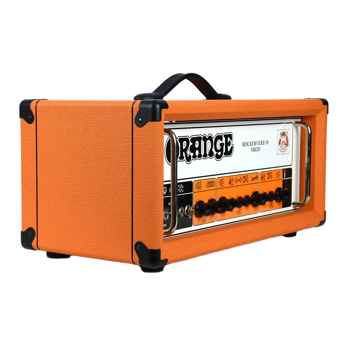 Orange Rockerverb 50 MkIII Head With Slip Cover - Used