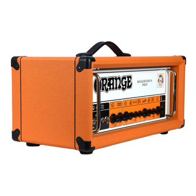 Orange Rockerverb 50 MkIII Head With Slip Cover - Used