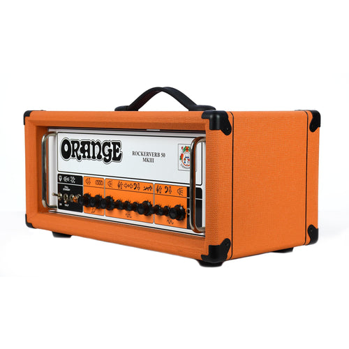 Orange Rockerverb 50 MkIII Head With Slip Cover - Used
