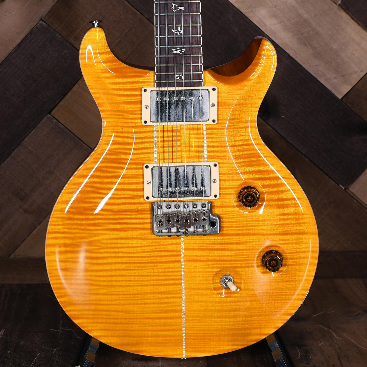 PRS 2010 Santana Signature Ten Top 25th Anniversary Yellow With OHC - Used
