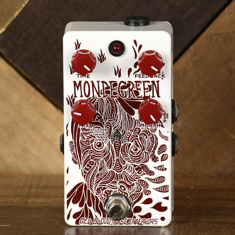 Old Blood Noise Mondegreen White/Red Delay - Used