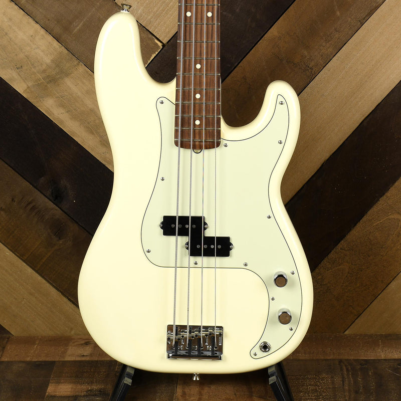 Fender American Professional Precision Bass, Rosewood, Olympic White - Used