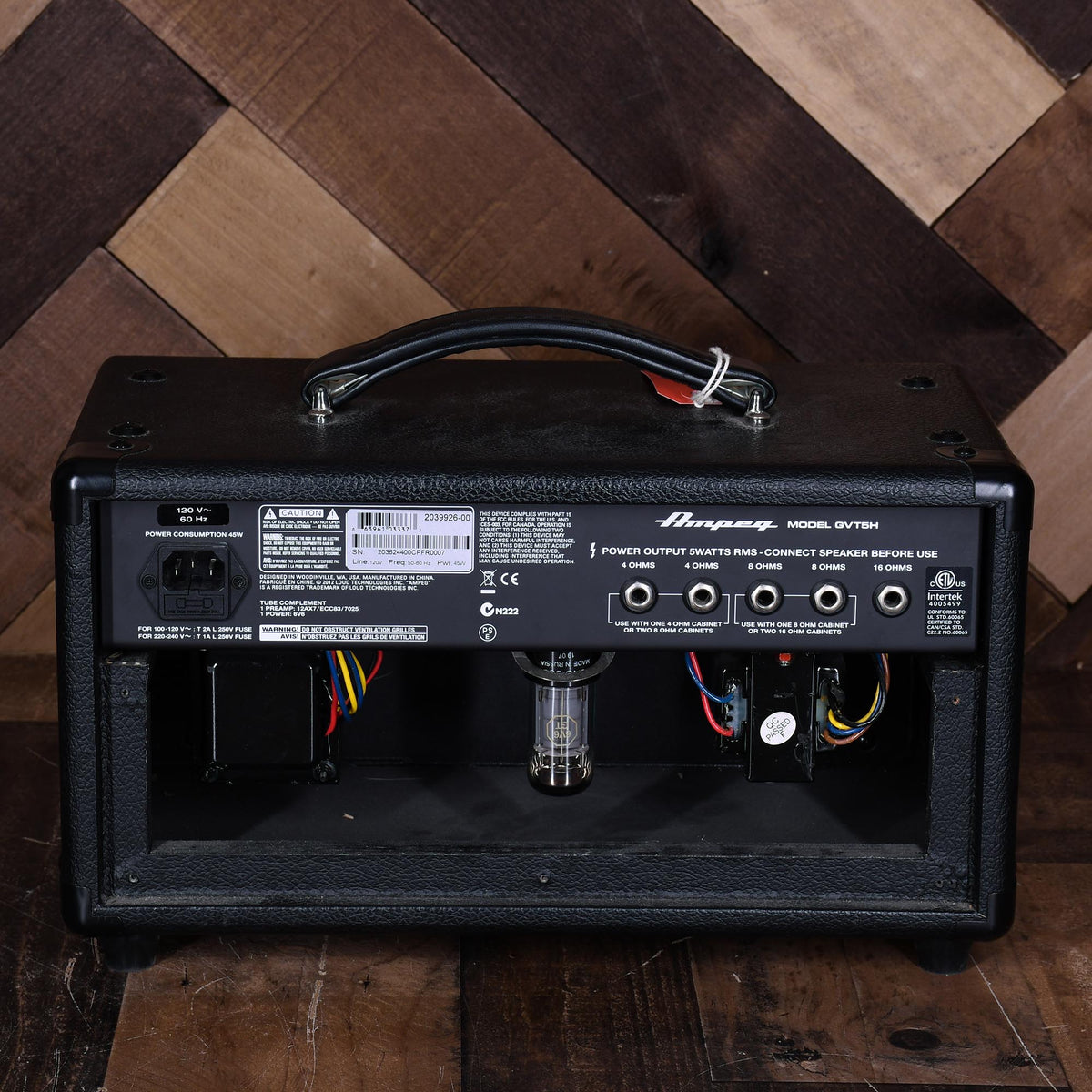 Ampeg GVT5H 5W All Tube Guitar Head - Used