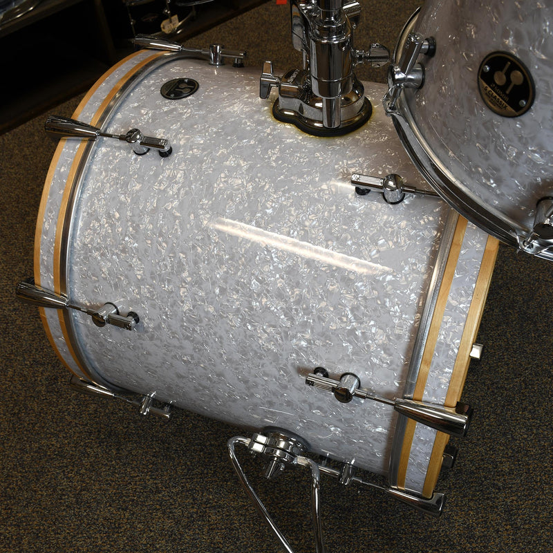 Sonor 4 Piece S Classix Birch White Marine Pearl - Used