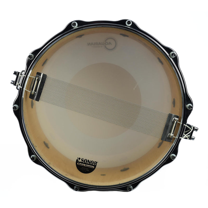 Sonor 14x6.5 Inch Designer Maple Light Snare White Sparkle - Used