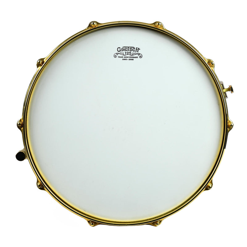Gretsch 14x6.5 Inch 125th Anniversary Commemorative Round Badge Snare - Used