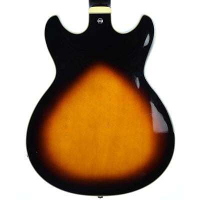 Ibanez ASB140BS Semi Hollow Bass Guitar Brown Sunburst With Bag - Used