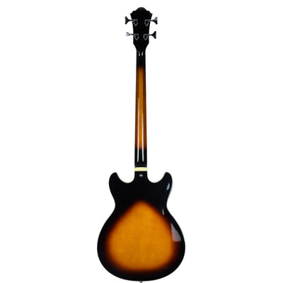 Ibanez ASB140BS Semi Hollow Bass Guitar Brown Sunburst With Bag - Used
