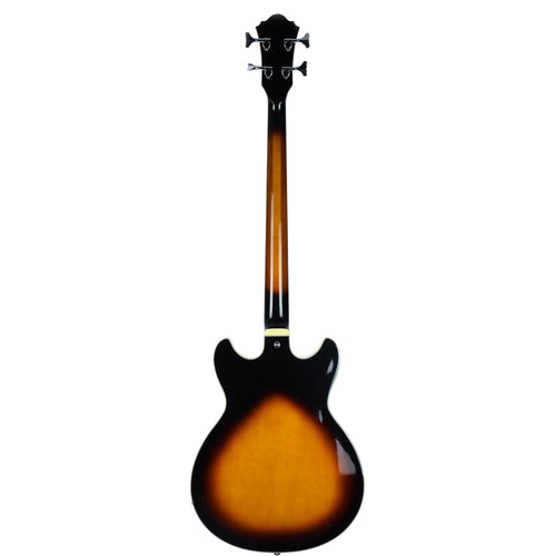 Ibanez ASB140BS Semi Hollow Bass Guitar Brown Sunburst With Bag - Used