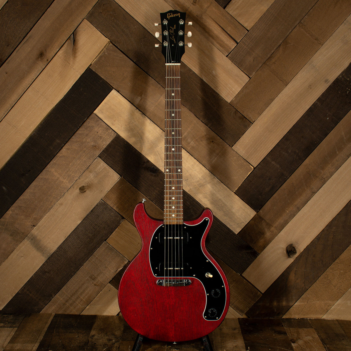 2019 Gibson Les Paul Tribute DC Electric Guitar, Cherry Satin with OGB - Used
