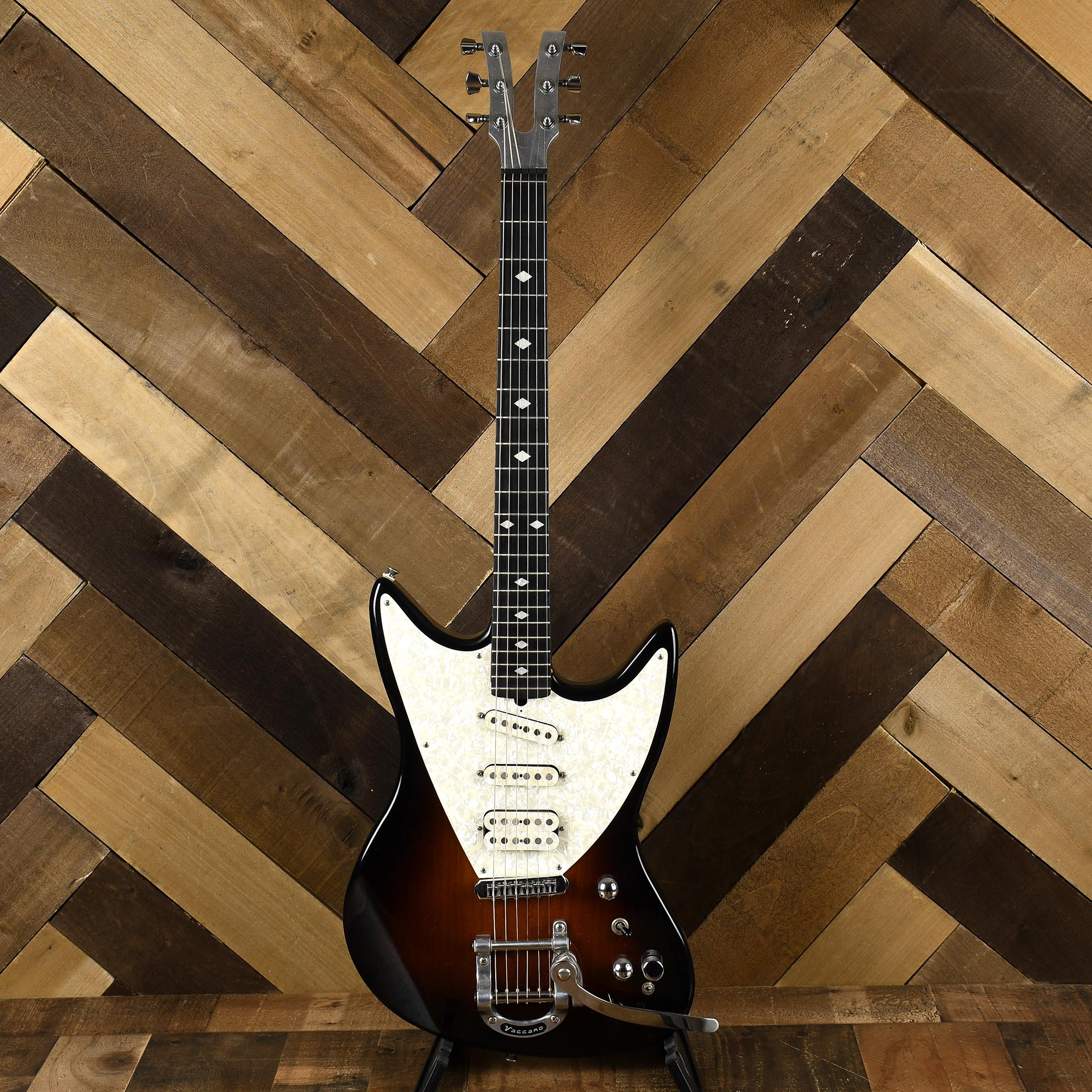 Vaccaro Generator X - Brown Burst With Case - Used – Russo Music
