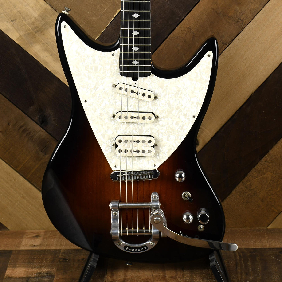 Vaccaro Generator X - Brown Burst With Case - Used