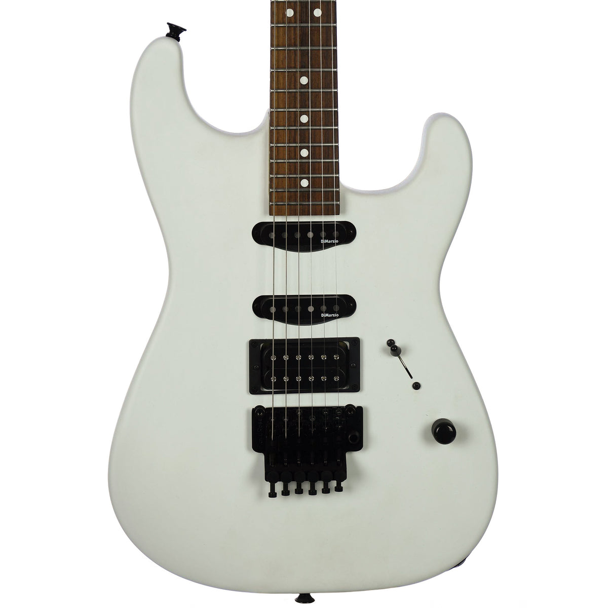 Charvel USA Select San Dimas Style, Rosewood, Snow Blind Satin - Used