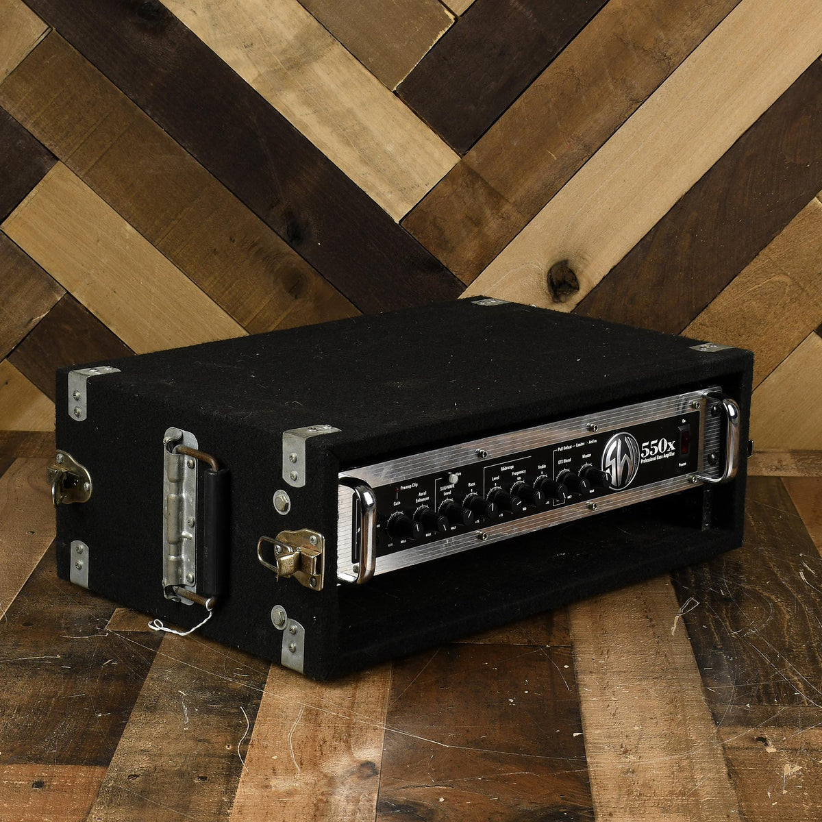 SWR 550X Bass Head With Rack Case - Used
