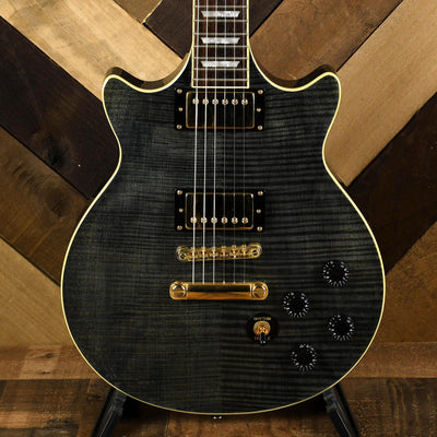 Epiphone Genesis Charcoal Flame With Coffin Case - Used