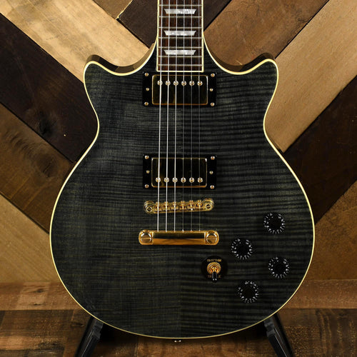 Epiphone Genesis Charcoal Flame With Coffin Case - Used