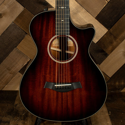 2021 Taylor 522ce 12-Fret, All Mahogany, Shaded Edge Burst w/OHSC - Used