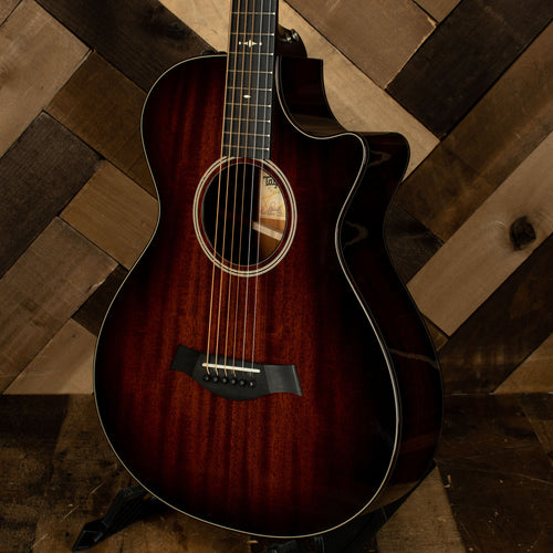 2021 Taylor 522ce 12-Fret, All Mahogany, Shaded Edge Burst w/OHSC - Used