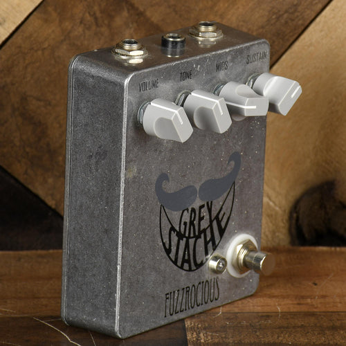 Fuzzrocious Grey Stache Fuzz Silver Sparkle - Used