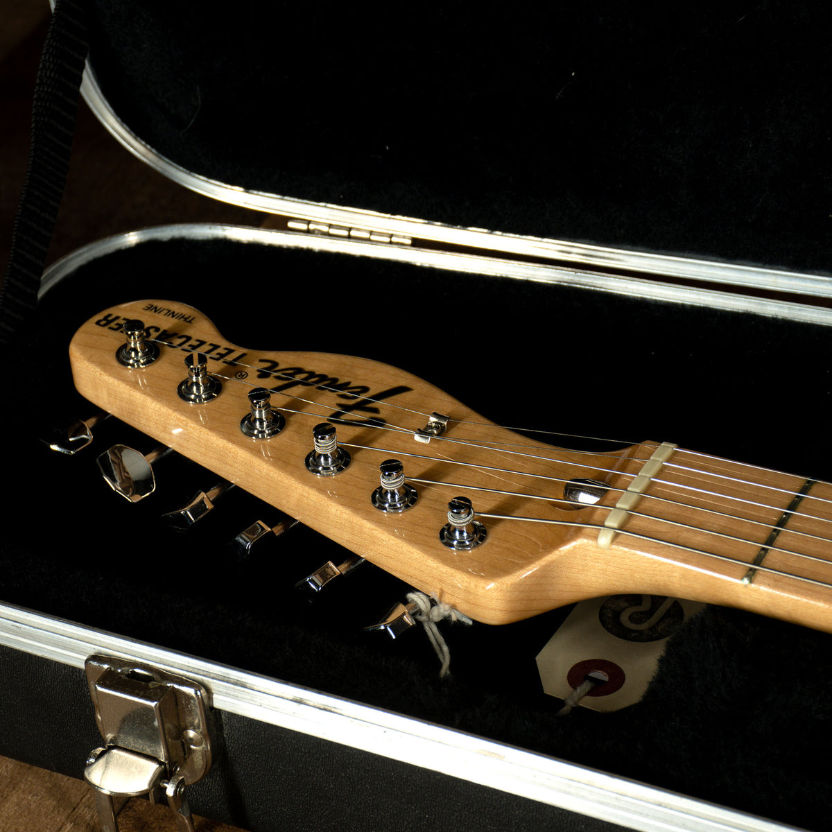 2008 Fender '72 Telecaster Thinline Deluxe Electric Guitar, Natural with HC - Used