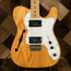 2008 Fender '72 Telecaster Thinline Deluxe Electric Guitar, Natural with HC - Used