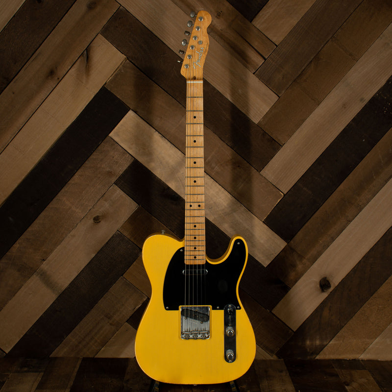 2015 Fender 50's Road Worn Telecaster Electric Guitar, Butterscotch Blonde - Used