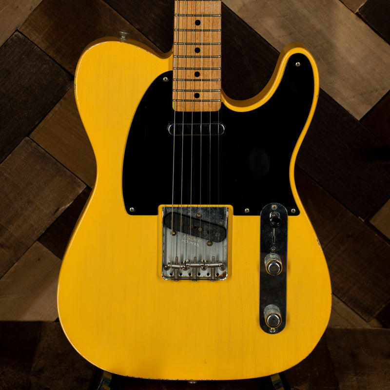2015 Fender 50's Road Worn Telecaster Electric Guitar, Butterscotch Blonde - Used