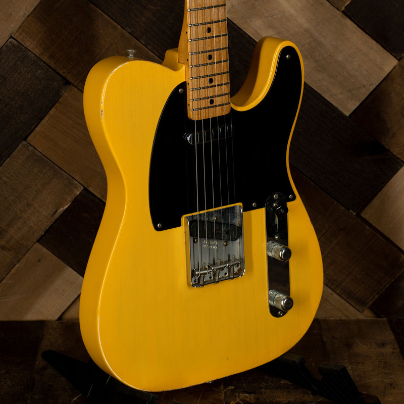 2015 Fender 50's Road Worn Telecaster Electric Guitar, Butterscotch Blonde - Used