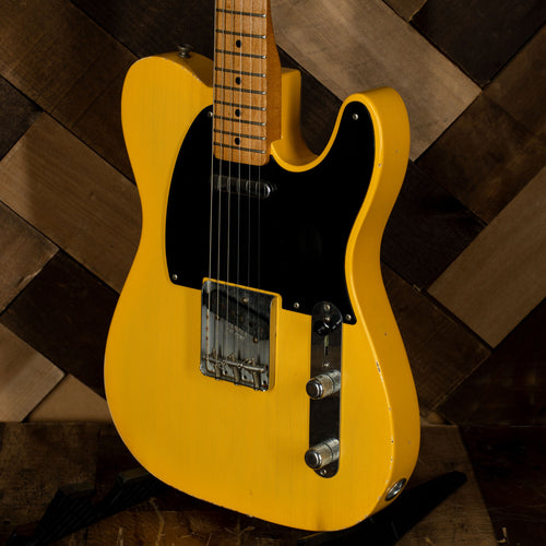 2015 Fender 50's Road Worn Telecaster Electric Guitar, Butterscotch Blonde - Used