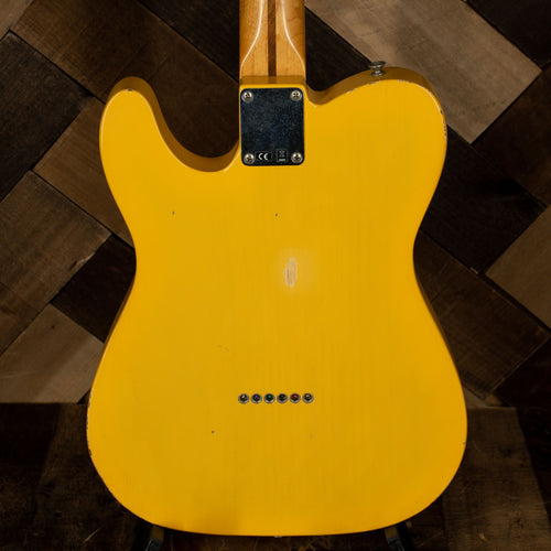 2015 Fender 50's Road Worn Telecaster Electric Guitar, Butterscotch Blonde - Used