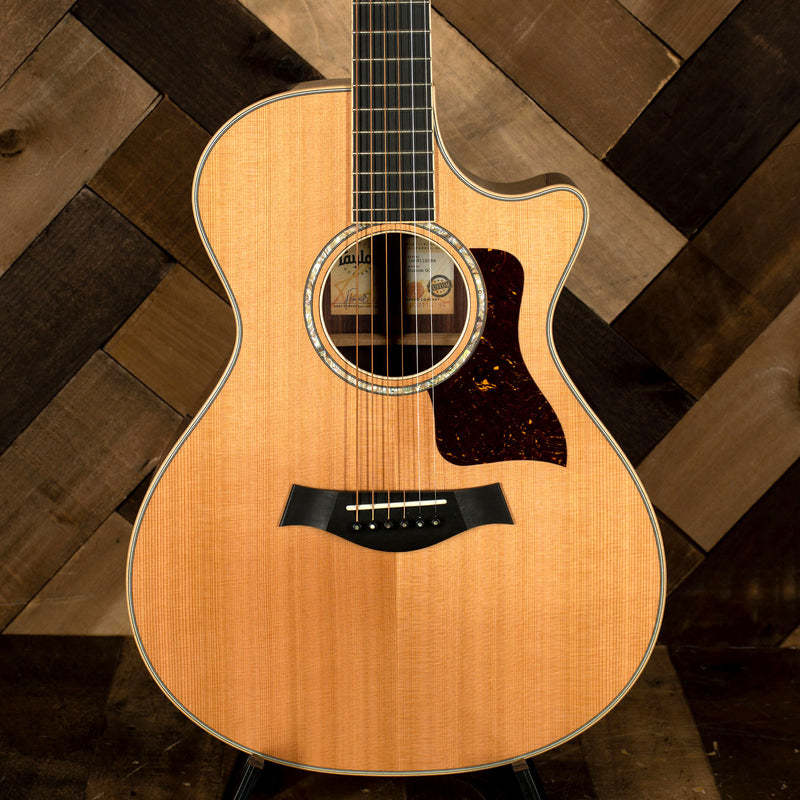2022 Taylor Custom Grand Concert Western Red Cedar, Indian Rosewood OHSC - Used