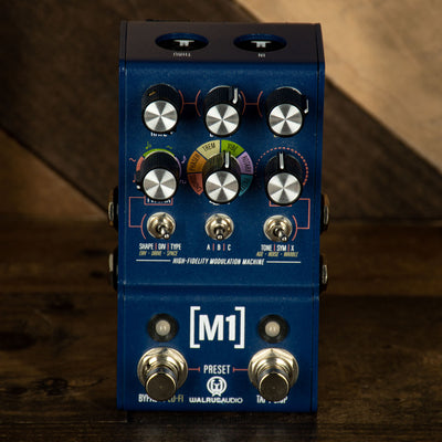 Walrus Audio Mako Series M1 High-Fidelity Modulation Machine Effect Pedal - Used