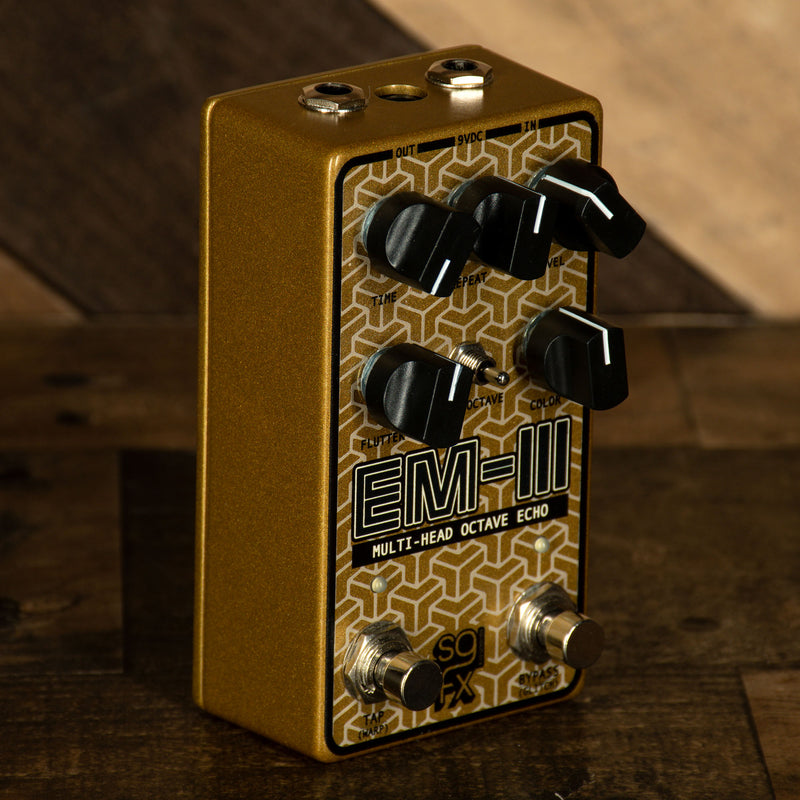 SolidGoldFX EM-III Multi Head Octave Echo Effect Pedal - Used