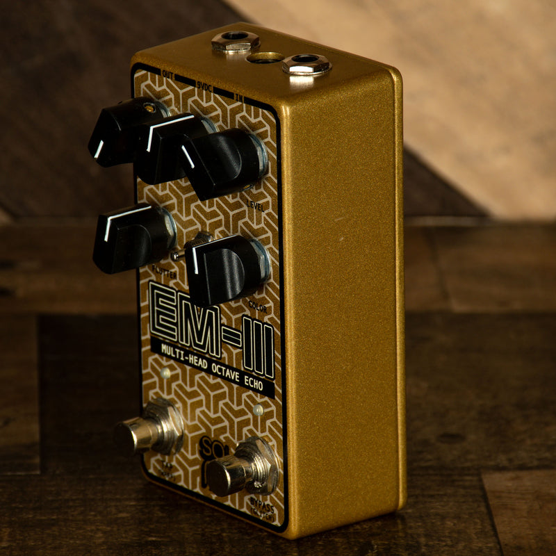 SolidGoldFX EM-III Multi Head Octave Echo Effect Pedal - Used