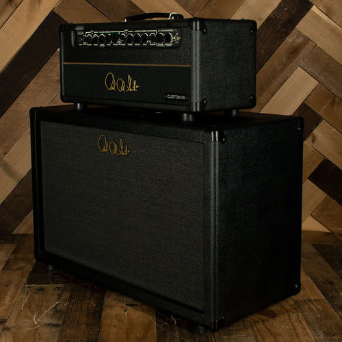 2015 PRS Custom 50 2-Channel 50-Watt Head with 2x15" Speaker Cabinet - Used