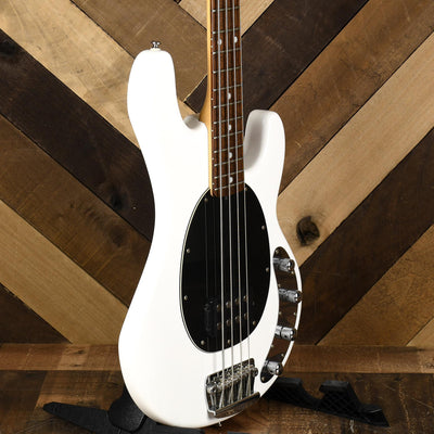 Music Man Sterling Ray 74 White With Gig Bag - Used