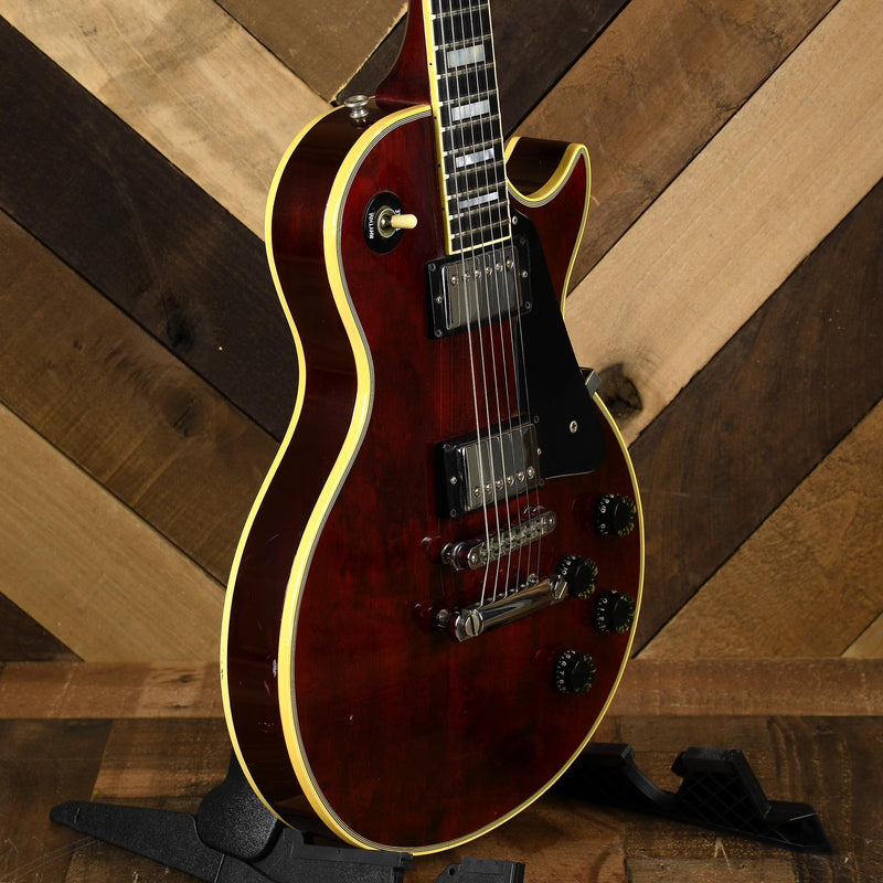 Gibson Custom 1981 Les Paul Custom Wine Red With OHSC - Used