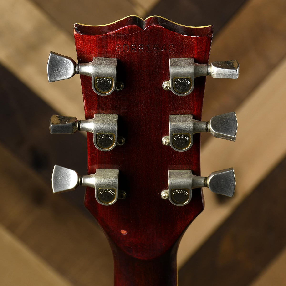 Gibson Custom 1981 Les Paul Custom Wine Red With OHSC - Used
