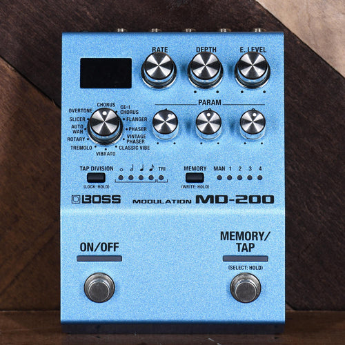 multi effect modulation pedal Boss MD200 Modulation Multi Effect