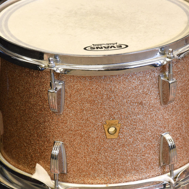 Ludwig 1960s Era Super Classic 5 Piece Set Pink Champagne, 22, 16, 13, 13, 12 - Used