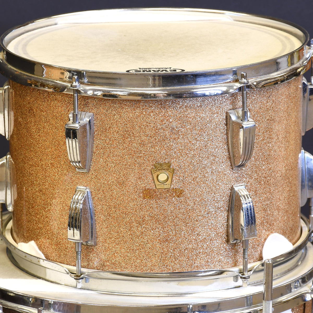 Ludwig 1960s Era Super Classic 5 Piece Set Pink Champagne, 22, 16, 13, 13, 12 - Used