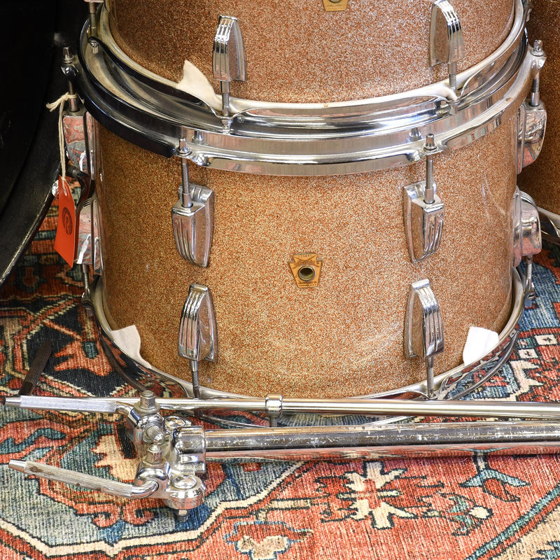Ludwig 1960s Era Super Classic 5 Piece Set Pink Champagne, 22, 16, 13, 13, 12 - Used