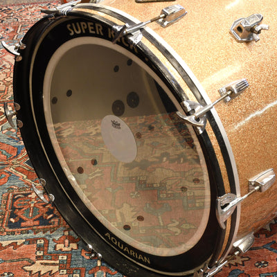 Ludwig 1960s Era Super Classic 5 Piece Set Pink Champagne, 22, 16, 13, 13, 12 - Used