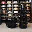 Pearl 5 Piece Masters Custom - Black - With Bags - Used